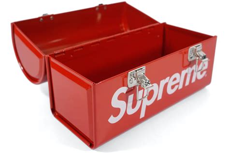 supreme metal lunch box for sale|Supreme Metal Lunch Box Red .